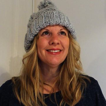 Storm Cable Pom-Pom Hat
