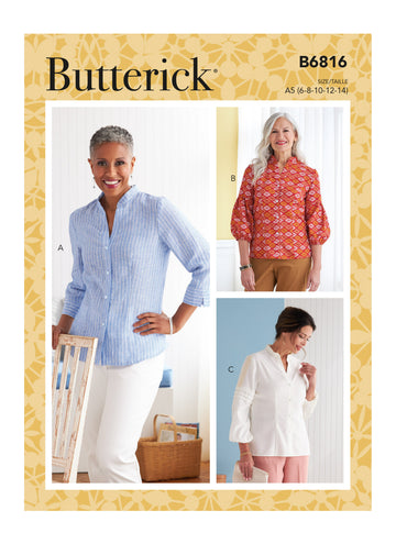 Butterick Misses' Top B6816 - Sewing Pattern