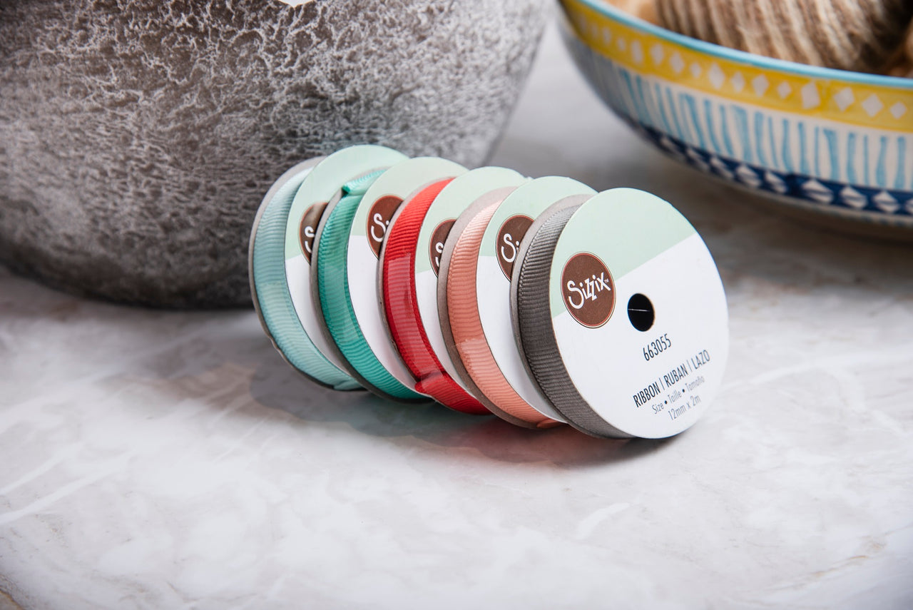 Sizzix Ribbon 5PK (Assorted Colours)