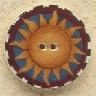 Mill Hill Button 43106 - Sun Compass