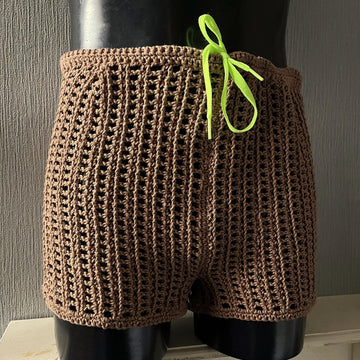 Rib Mesh Shorts
