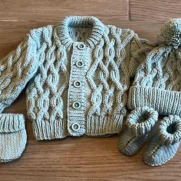 ANNE Aran Knitting Pattern