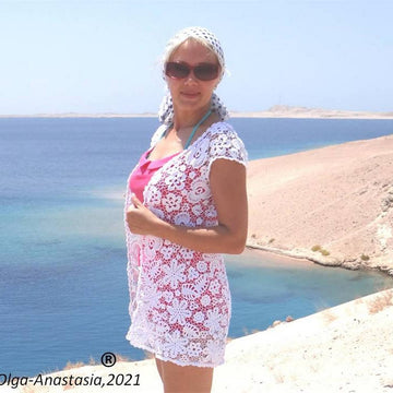 White Beach Lace Cardigan