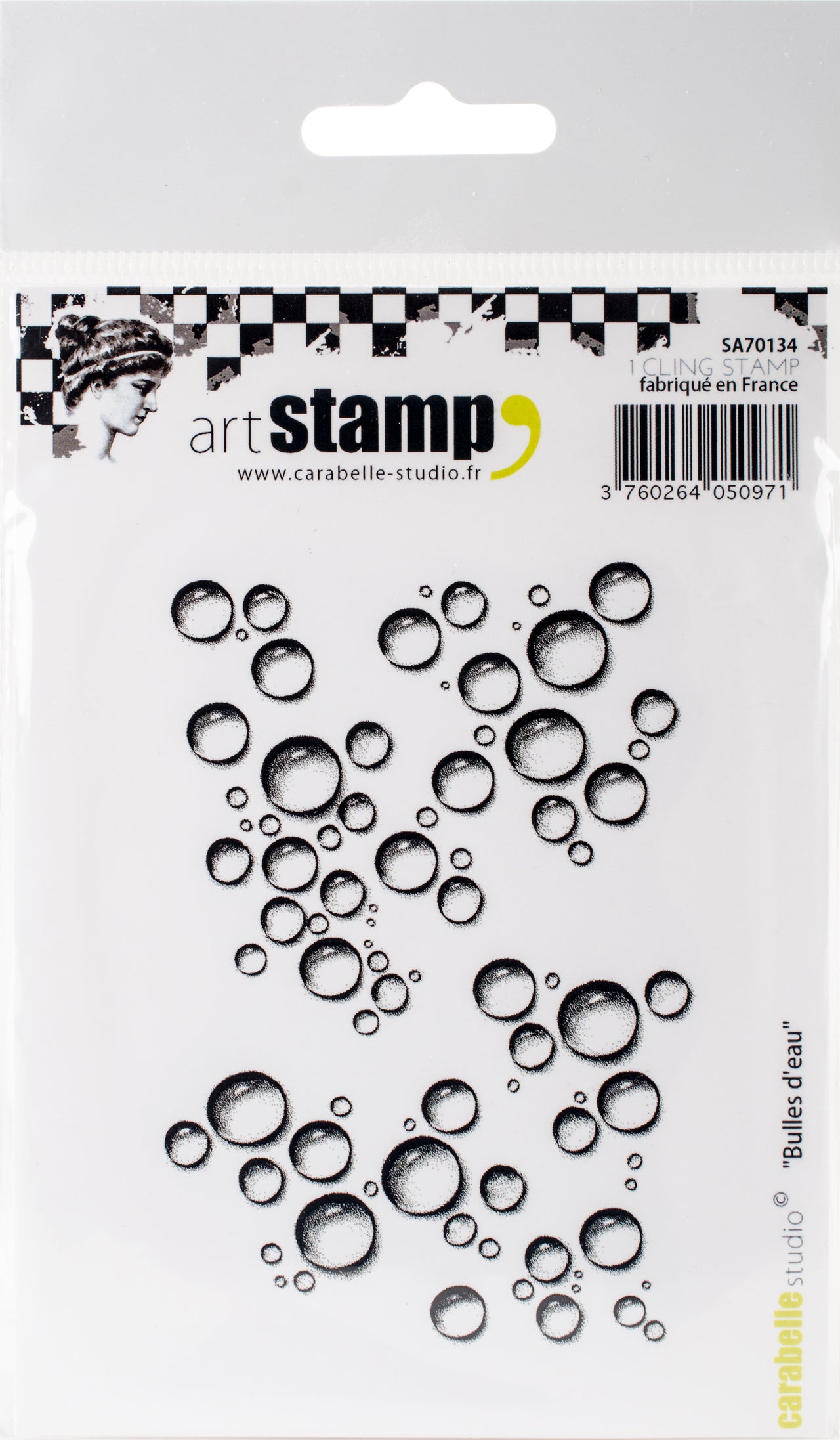 Carabelle Studio Cling Stamp A7 - Bubbles Of Water