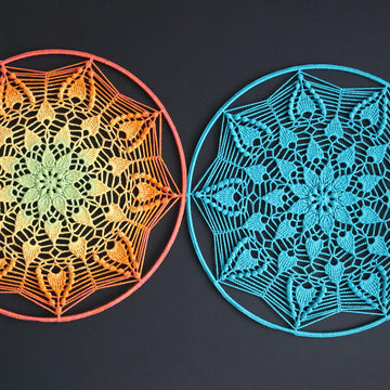 Mandala 'Wild Blooms' crochet pattern