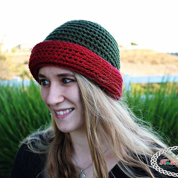 Reversible Textured Slouchy Beanie