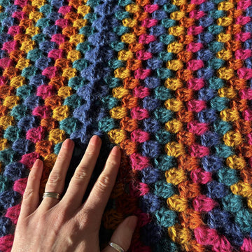 Granny Flexi Hexi Longline Cardi