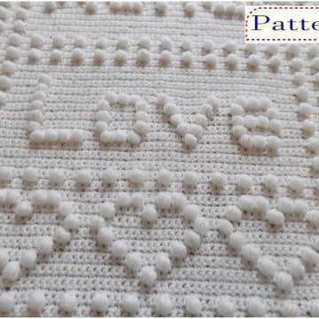 Precious Words One-Piece Baby Blanket