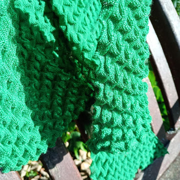 Origami Scarf Punchcard