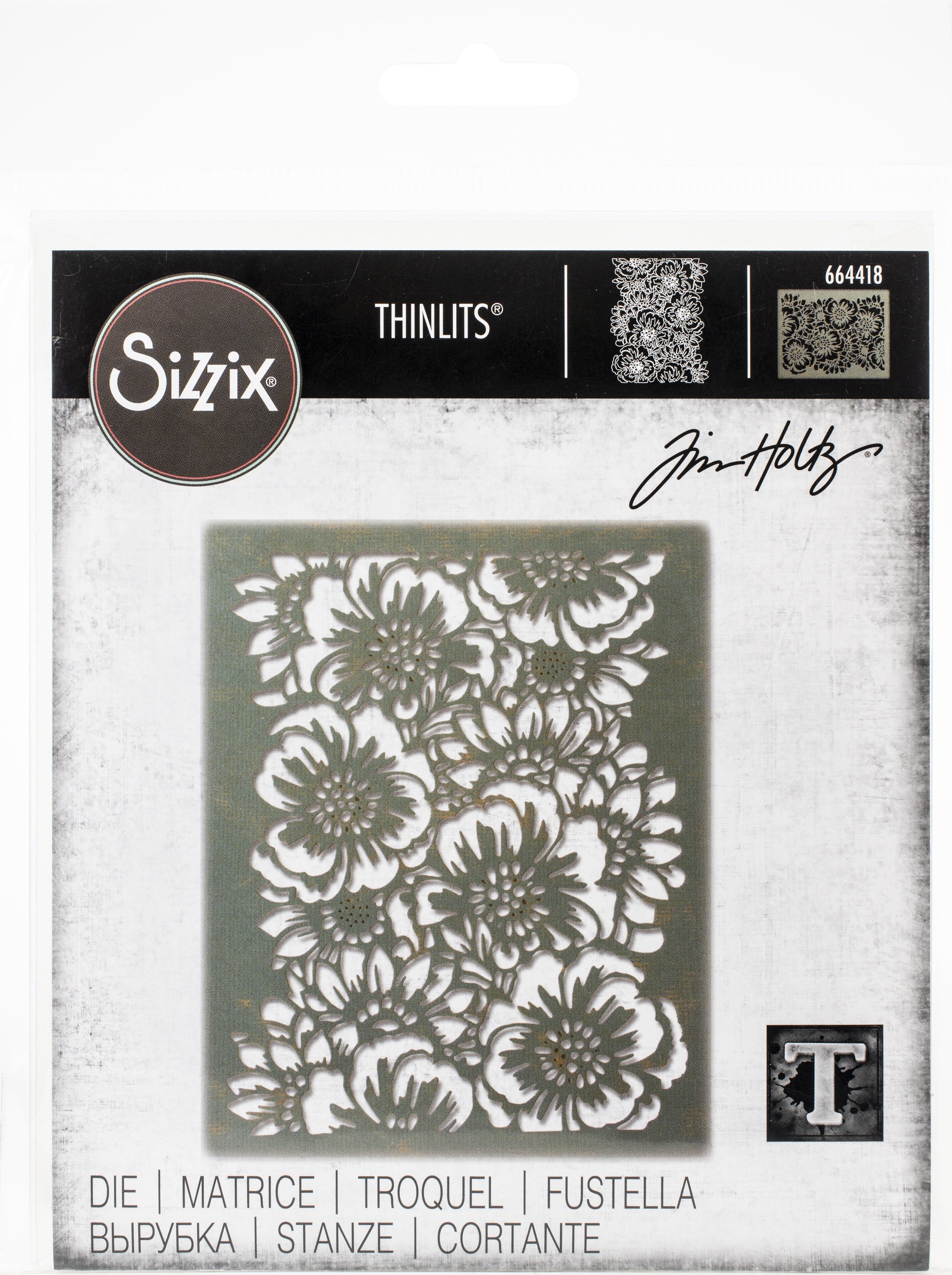 Sizzix Thinlits Dies By Tim Holtz - Bouquet