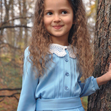 Taya detachable crochet peter pan collar