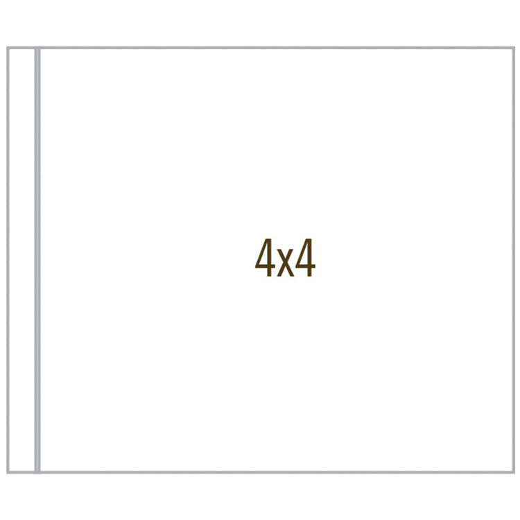 Simple Stories Sn@p! Photo Flips For 6"X8" Binders 12/Pkg - 4"X4"