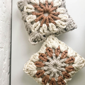 Not Your Granny's Granny Square Pillow Pattern