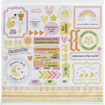Doodlebug Double-Sided Paper Pack 12"X12" 12/Pkg - Bundle Of Joy