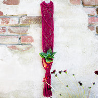 Macrame Planthanger Bali in Hoooked Spesso Eco Barbante Chunky Cotton - Downloadable PDF