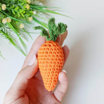 Little carrot, amigurumi food pattern
