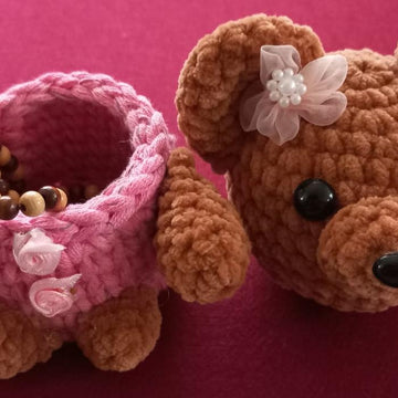 Teddy Bear Box Crochet Amigurumi PATTERN