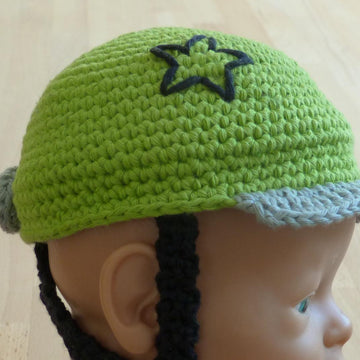 Doll's bicycle helmet
