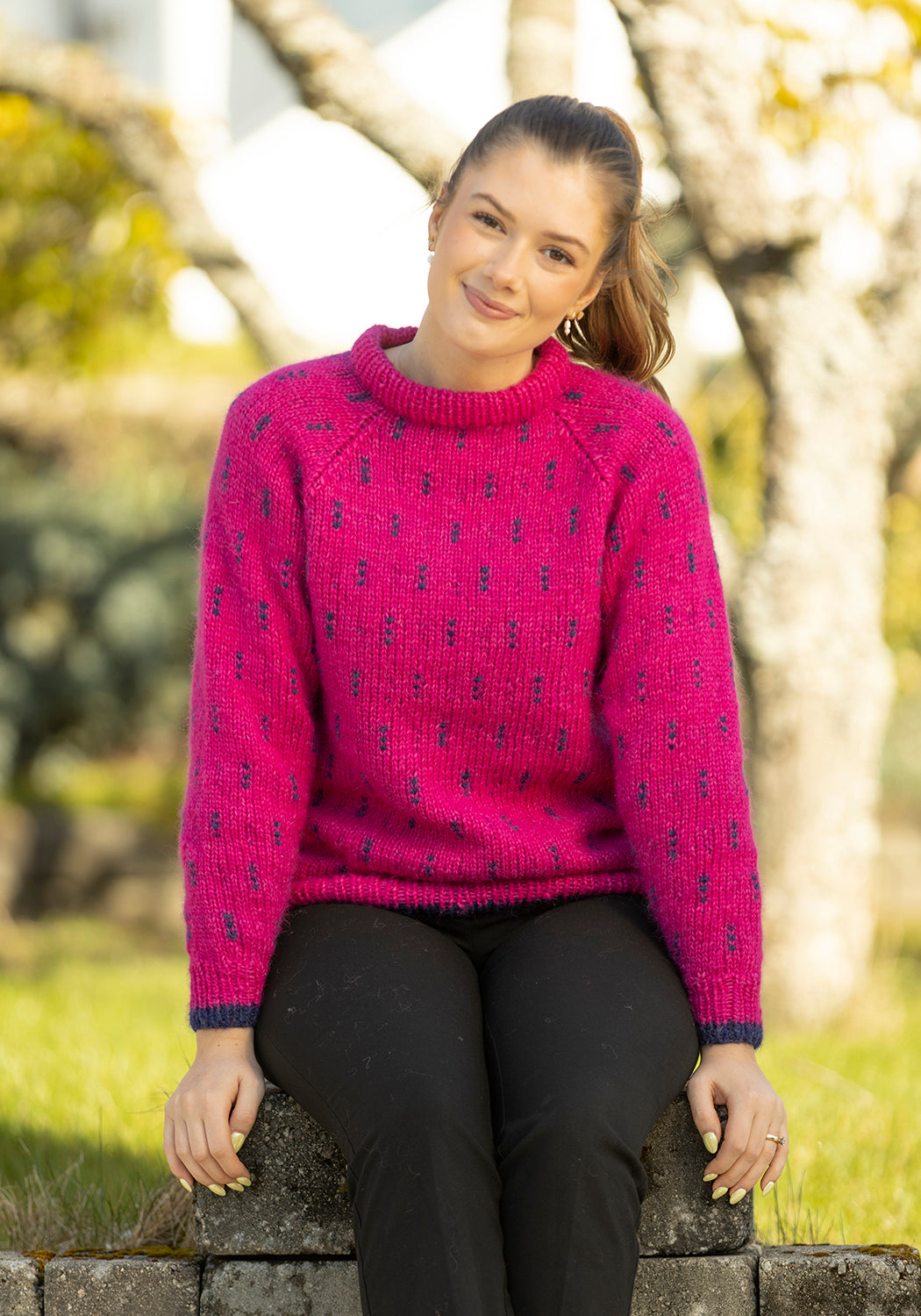 Samhald Sweater in Viking Of Norway - UK-2316-42 - Downloadable PDF