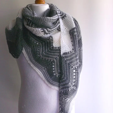 Cascade shawl 28
