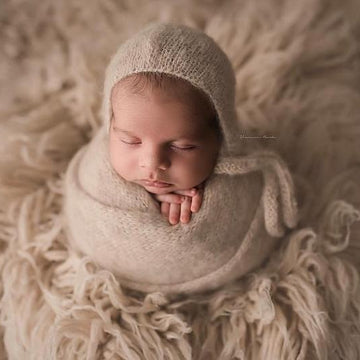 Owen wrap &matching bonnet