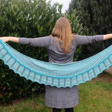 Straight and Arrow Shawl