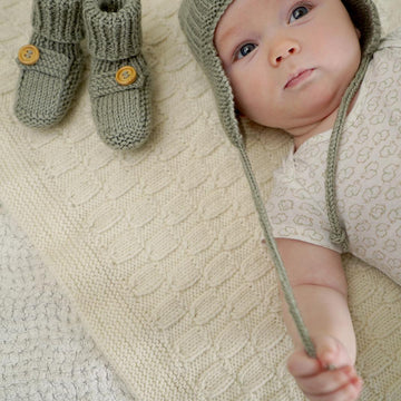 Brayden Hat and Bootees - Bc69