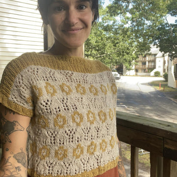 Flowers and Lace Tee