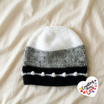 Three Tone Slouch Hat