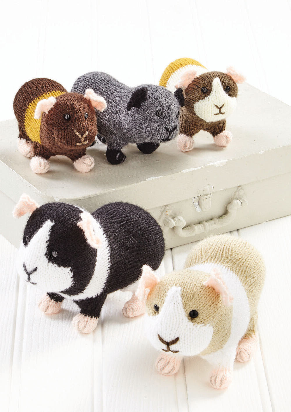Knitted Guinea Pig in King Cole Big Value DK 50g - 9156pdf - Downloadable PDF