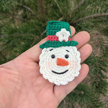 Snowman Hair Clip English_US