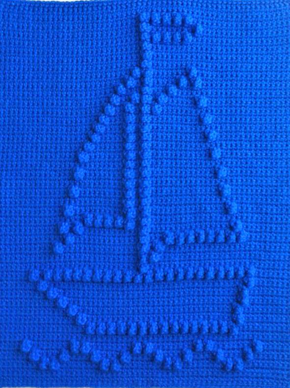 Sailboat Baby Blanket