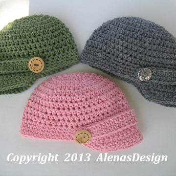 Baby Visor Beanie Hat