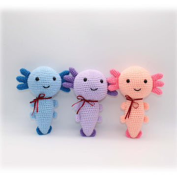 Baby Axolotl Crochet Pattern