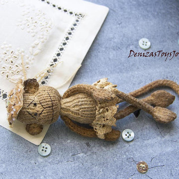 Monkey Mademoiselle Coffee Smelling Toy