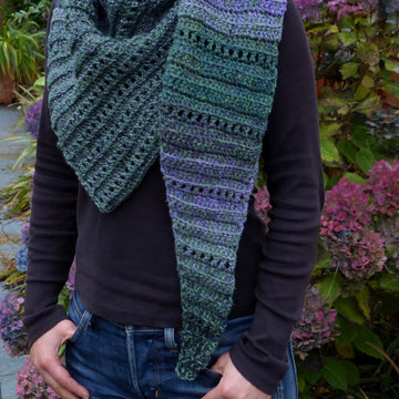 Hydrangea Shawl