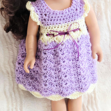 18" Doll Baby Tay Dress