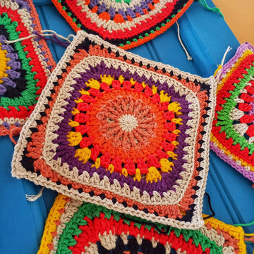 Calista Granny Square 8"