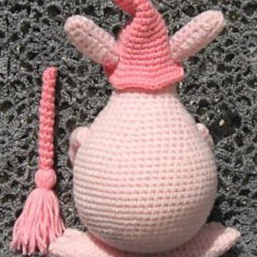 The Pink Rabbit Monster Witch