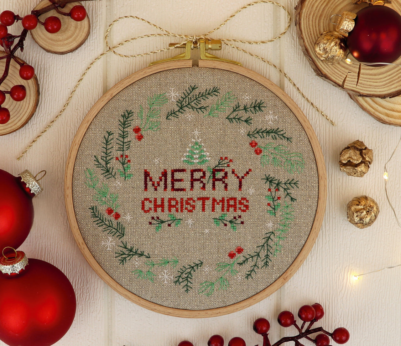 Zweigart Merry Christmas - 106-68 - Downloadable PDF