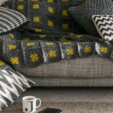 Granny square blanket