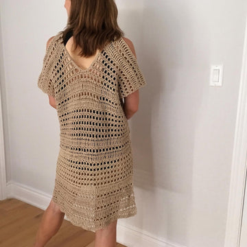 Bathing Suit Coverup Pattern:Bustling Beach Cover Up