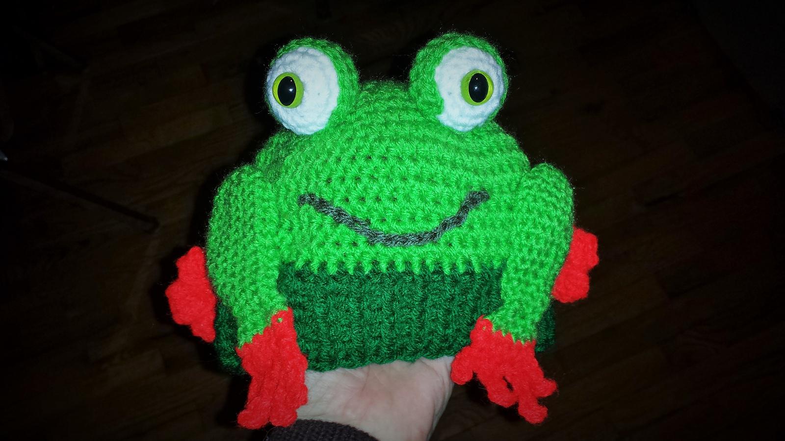Hoppy Happy Frog Hat