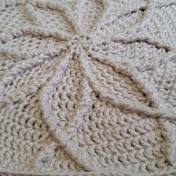Winter Snowflake Square