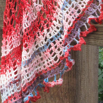 Cyclone Popsicle Shawl