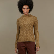 Tahoe Pullover -  Sweater Knitting Pattern for Women in Tahki Yarns Reno - Downloadable PDF