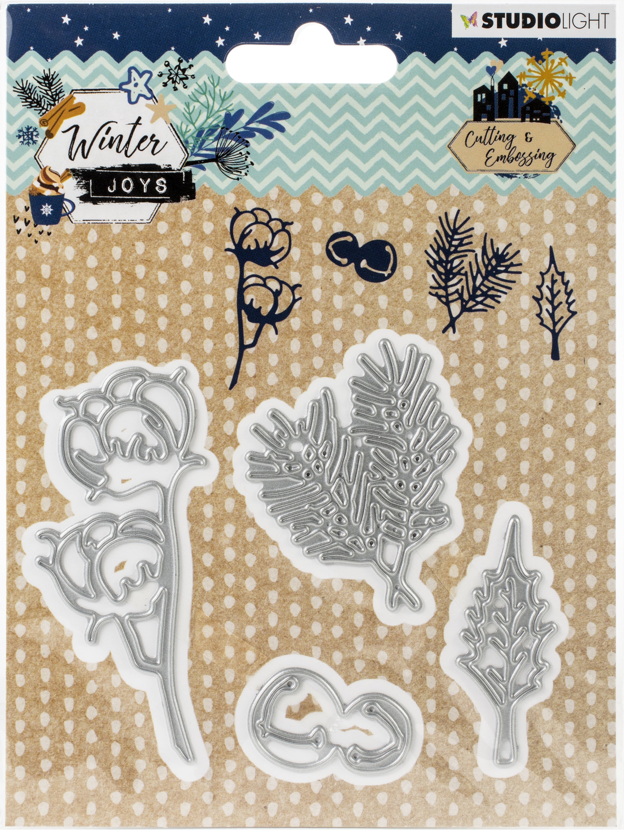 Studio Light Winter Joys Cutting & Embossing Die - NR. 226