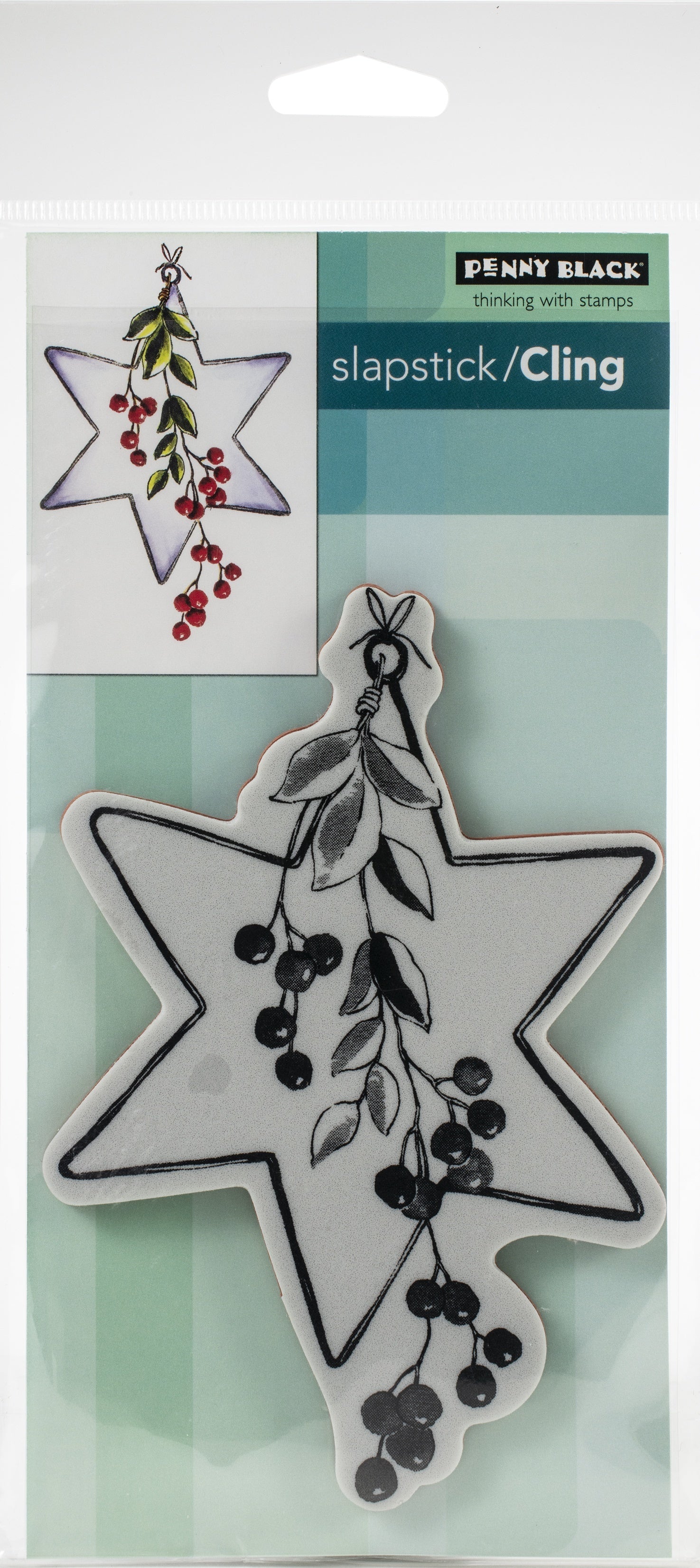 Penny Black Cling Stamps - Berry Star