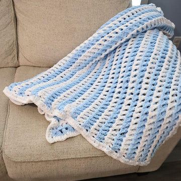 Marshmallow Skies Throw Blanket