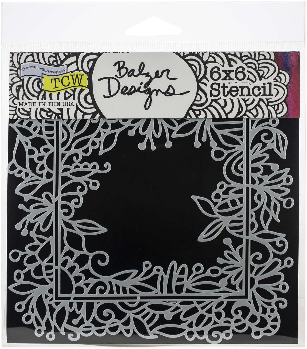 The Crafter's Workshop Crafter's Workshop Template 6"X6" - Garden Frame